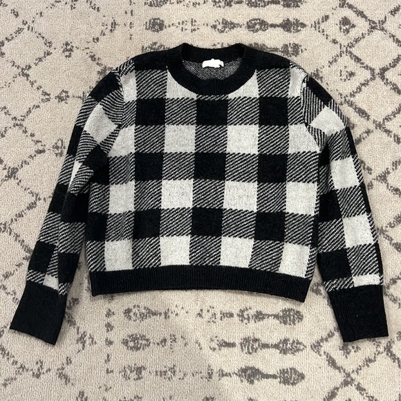 H&M - Sweater (Black and White) - Picture 3 of 6